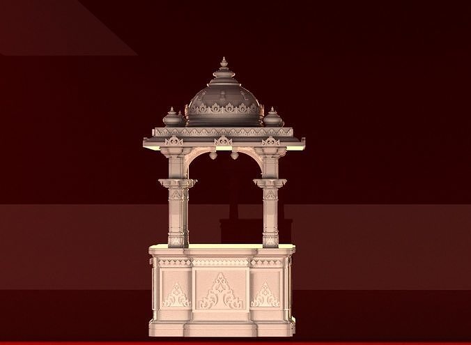 HINDU home temple   3D print model