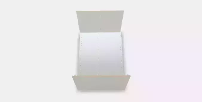 KOMPLEMENT Divider for frames 4 Low-poly 3D model