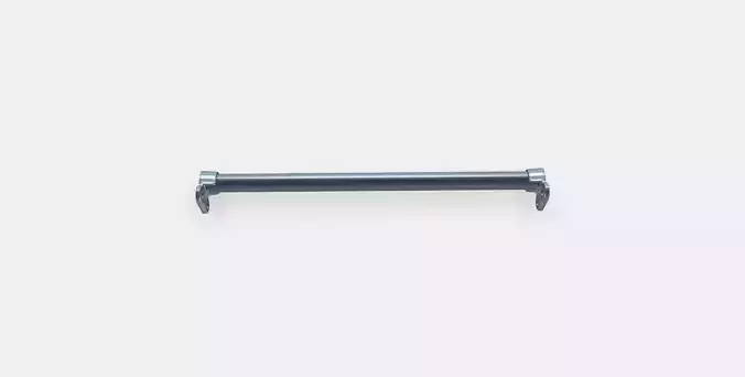 KOMPLEMENT Clothes rail 7 Low-poly 3D model