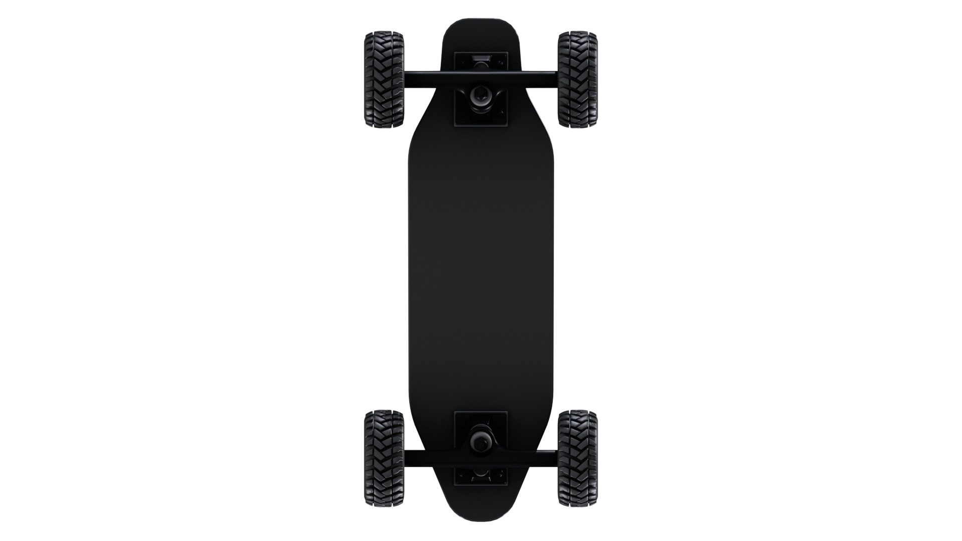 Offroad Skateboard Low-poly 3D model_6