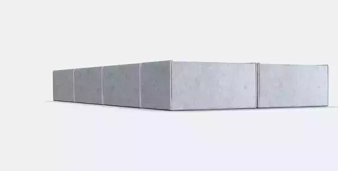 KOMPLEMENT Box set of 8 Low-poly 3D model