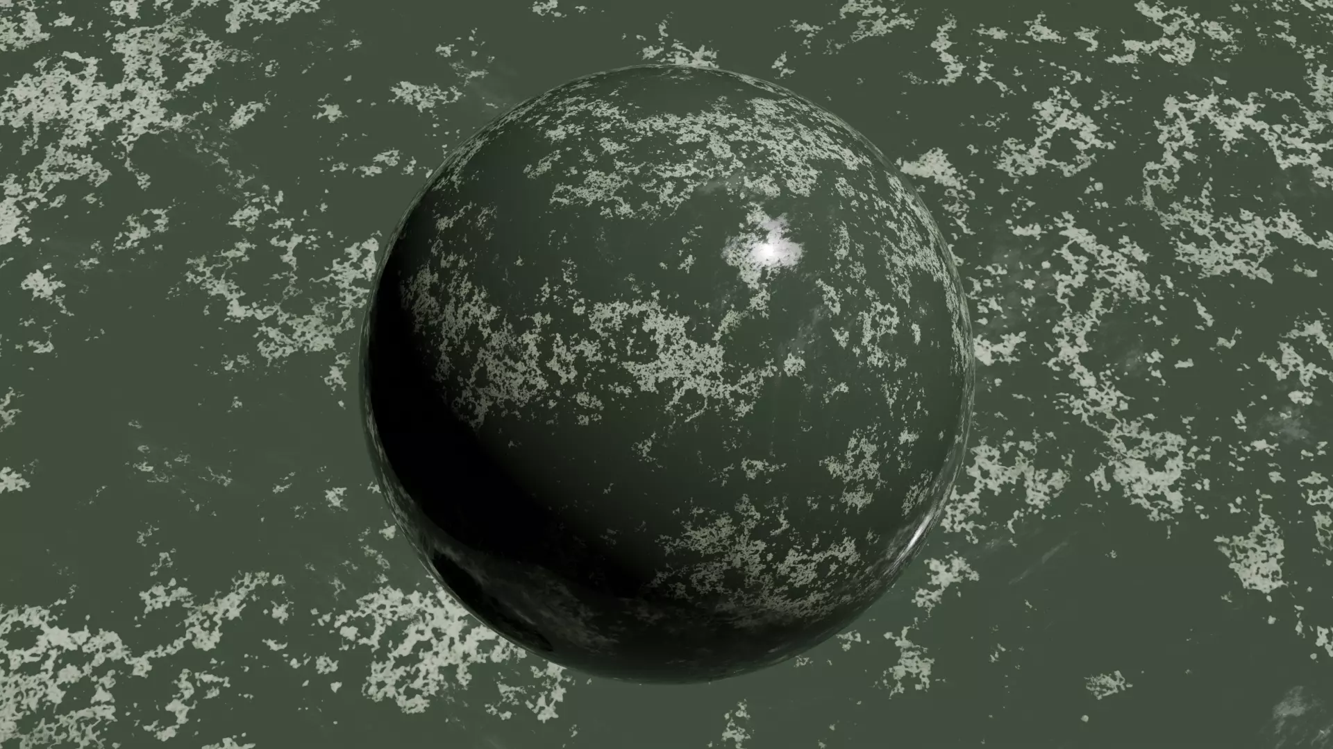 Blender Procedural Texture Green Marble Texture_0