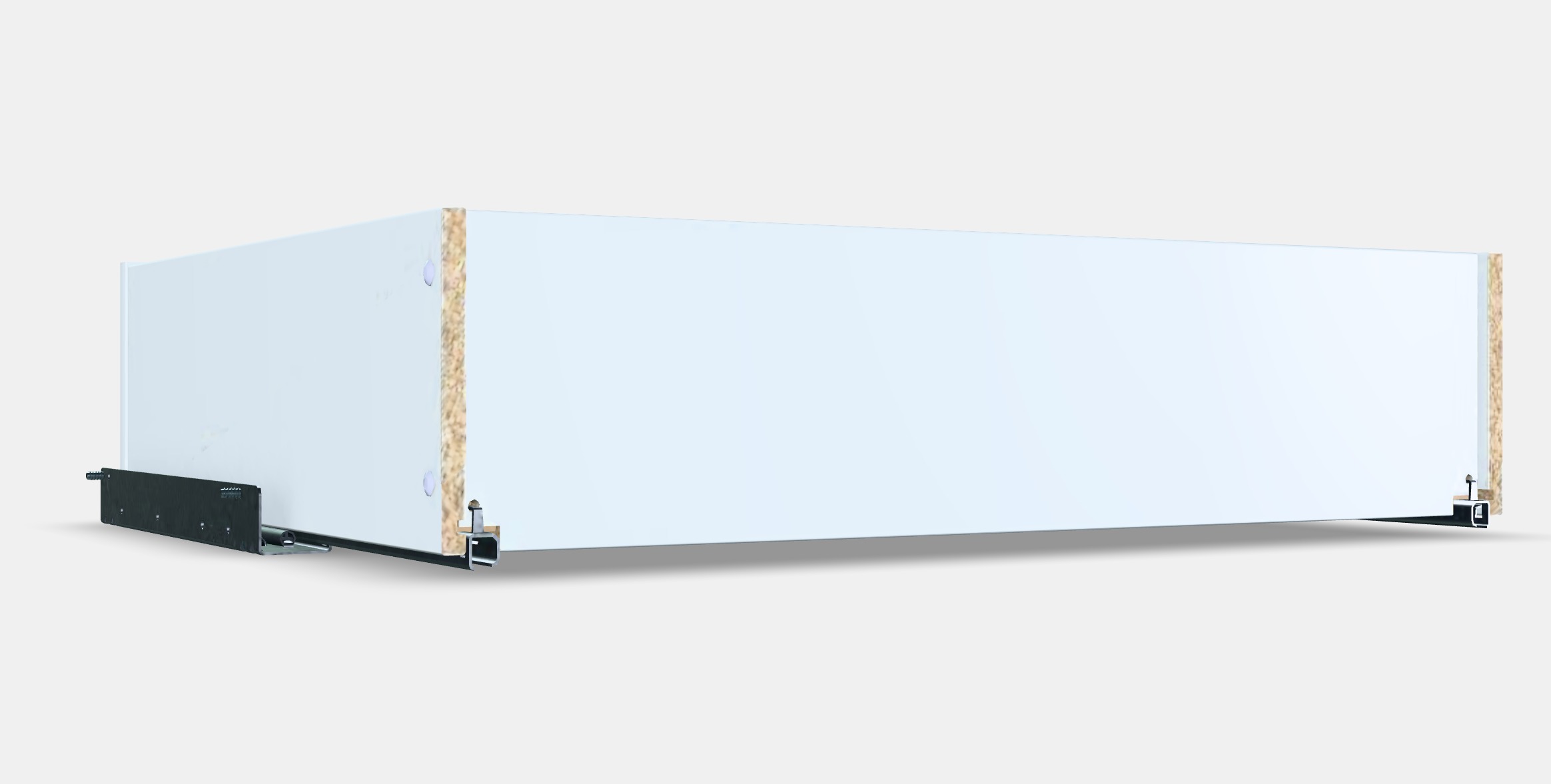 KOMPLEMENT Drawer with framed front 4 Low-poly 3D model_2