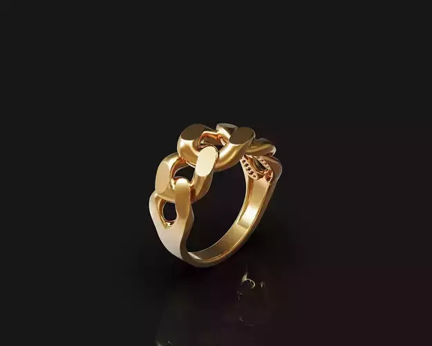 cubanchain ring 