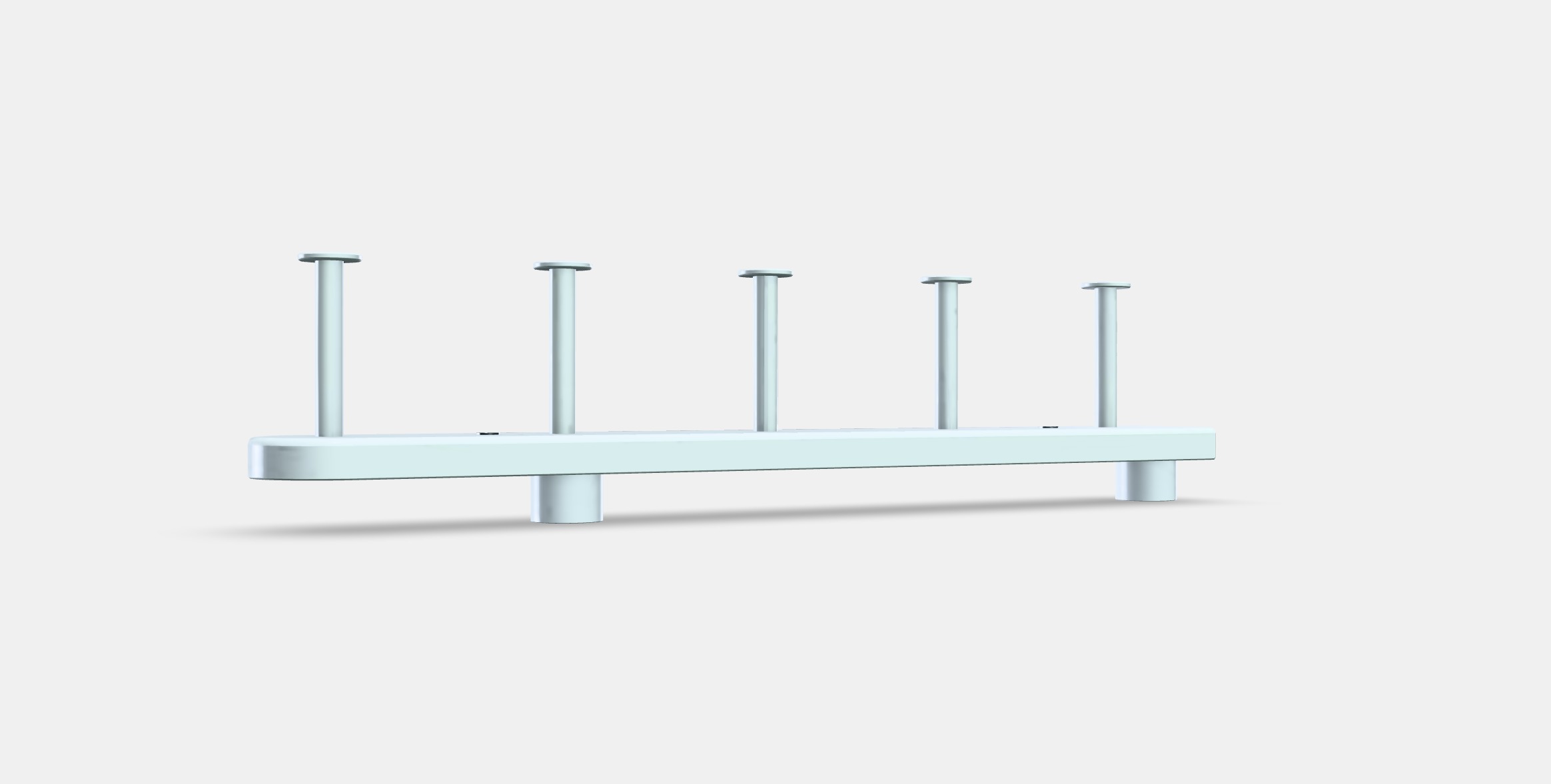 KOMPLEMENT Pull-out multi-use hanger 1 Low-poly 3D model_9