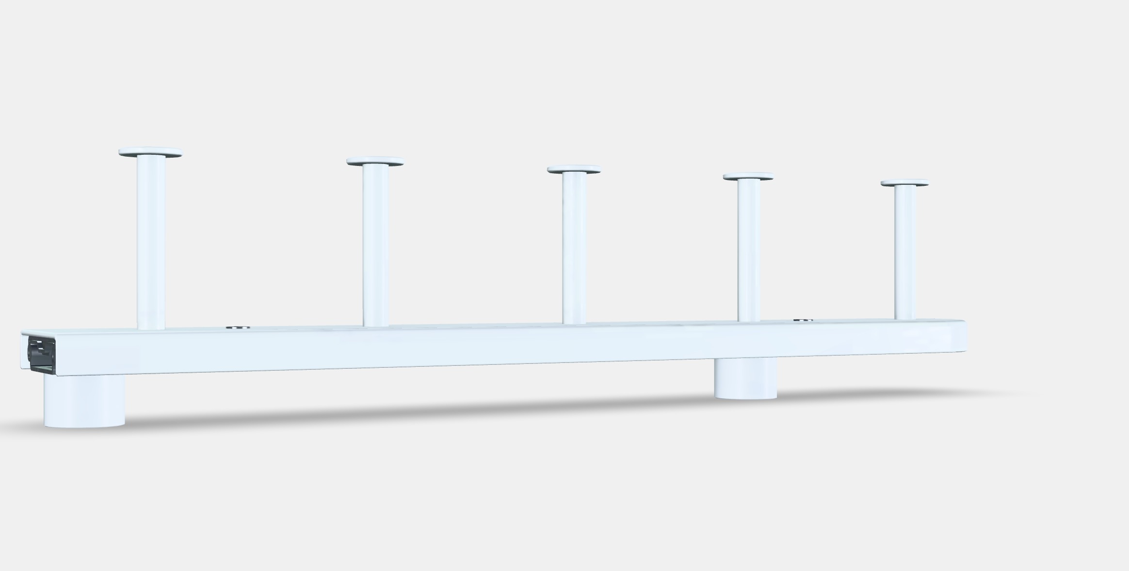 KOMPLEMENT Pull-out multi-use hanger 1 Low-poly 3D model_3