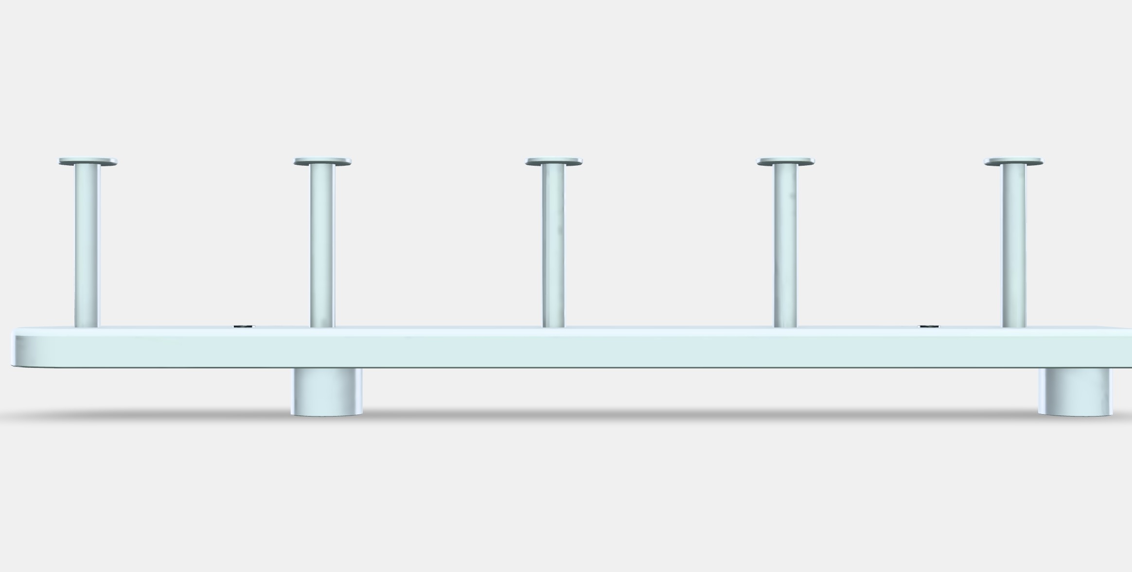 KOMPLEMENT Pull-out multi-use hanger 1 Low-poly 3D model_11
