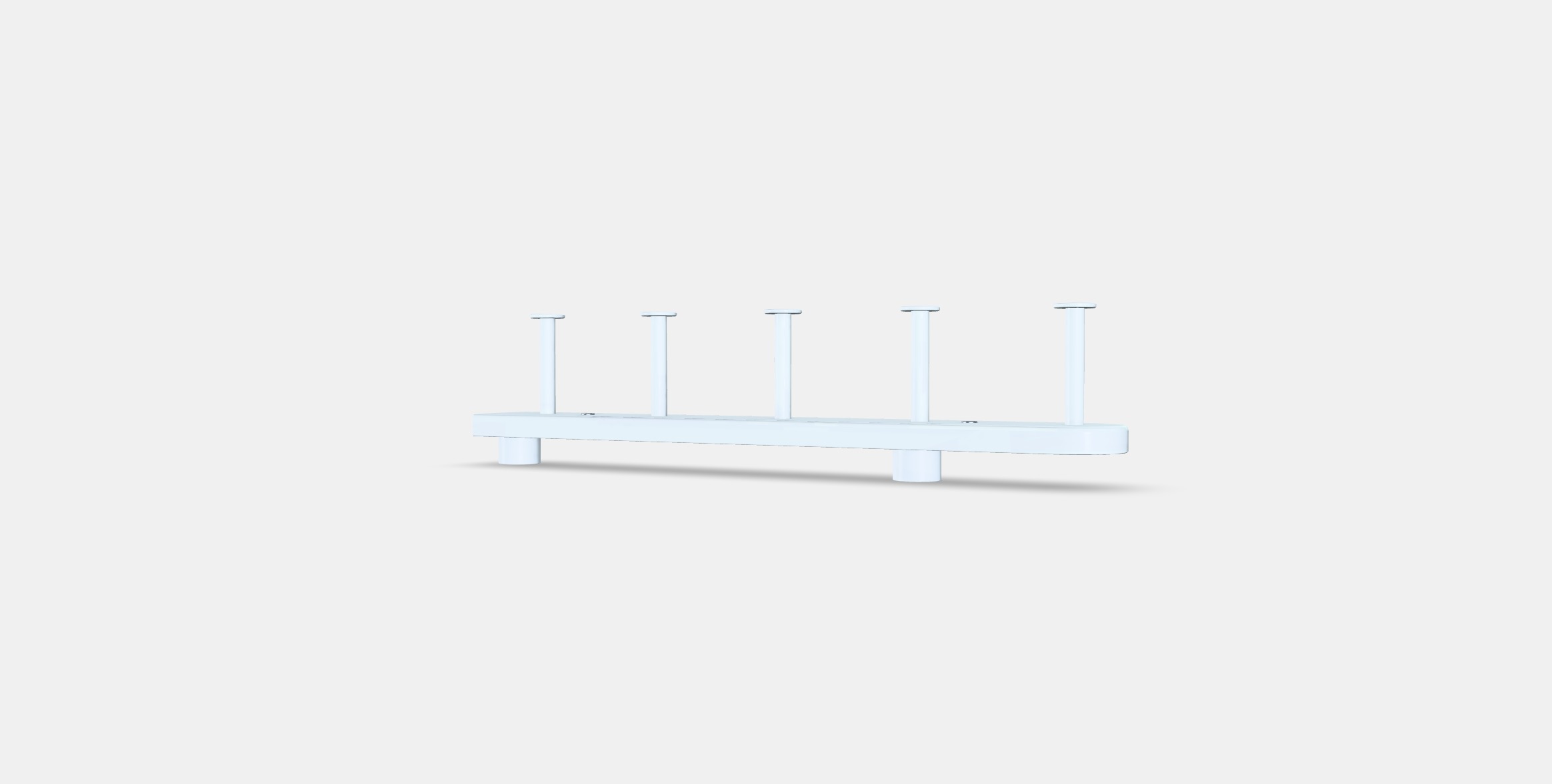 KOMPLEMENT Pull-out multi-use hanger 1 Low-poly 3D model_5
