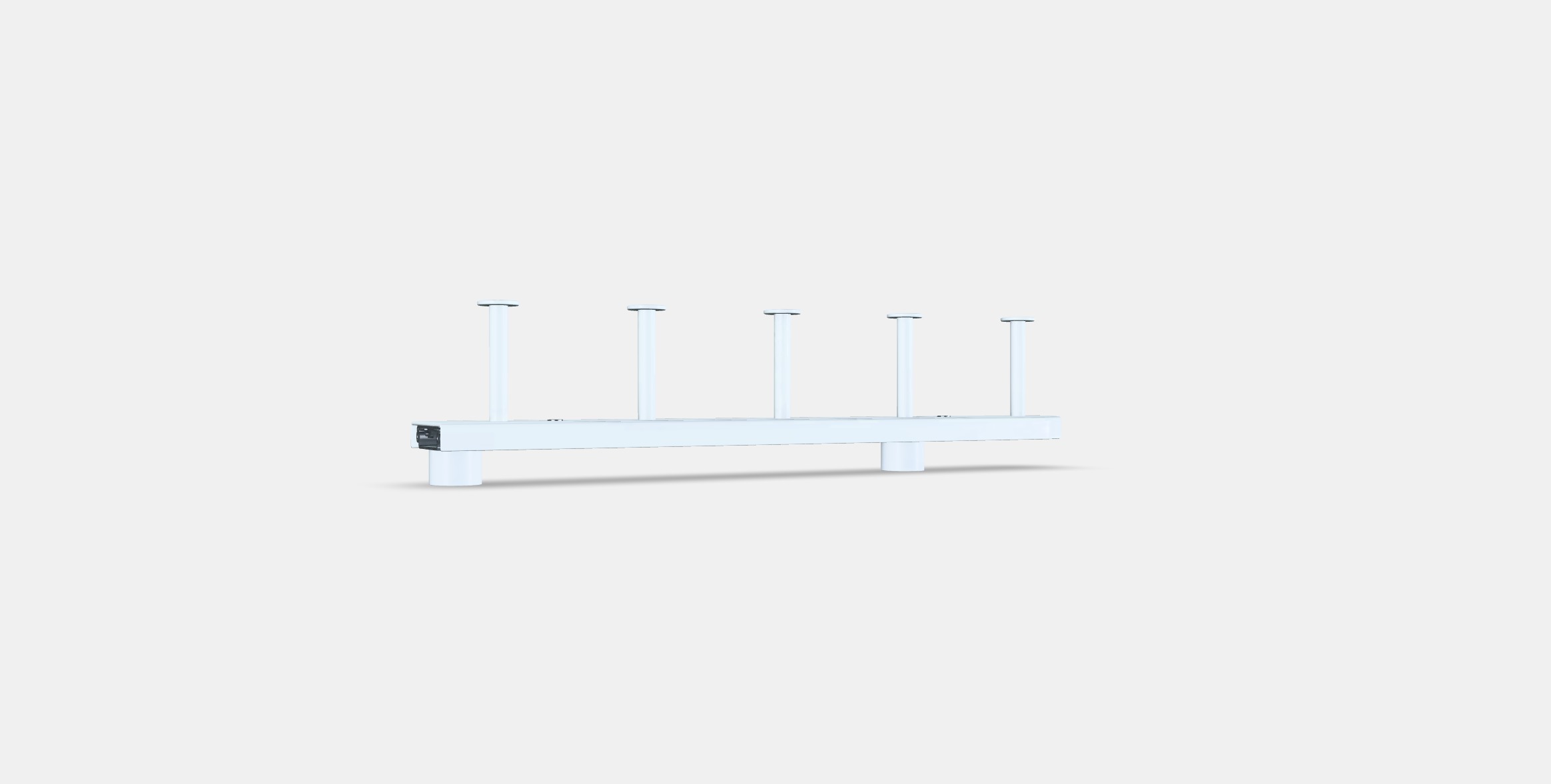 KOMPLEMENT Pull-out multi-use hanger 1 Low-poly 3D model_16