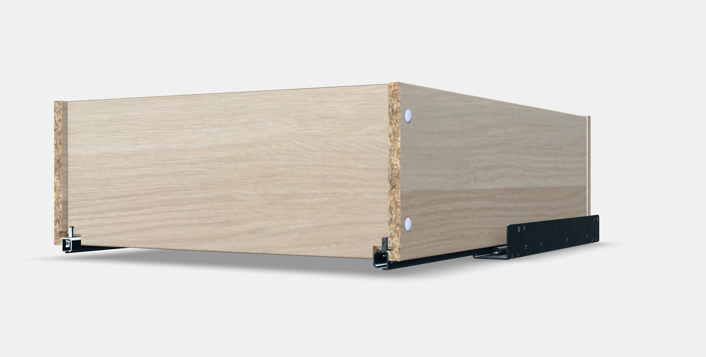 KOMPLEMENT Drawer with glass front 3 Low-poly 3D model_4