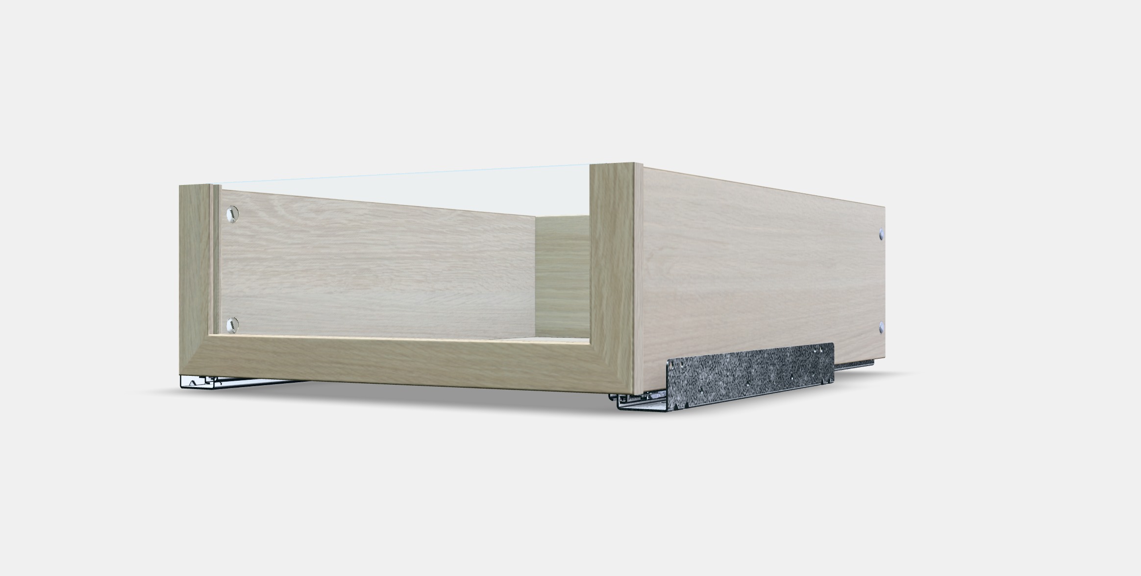 KOMPLEMENT Drawer with glass front 3 Low-poly 3D model_13