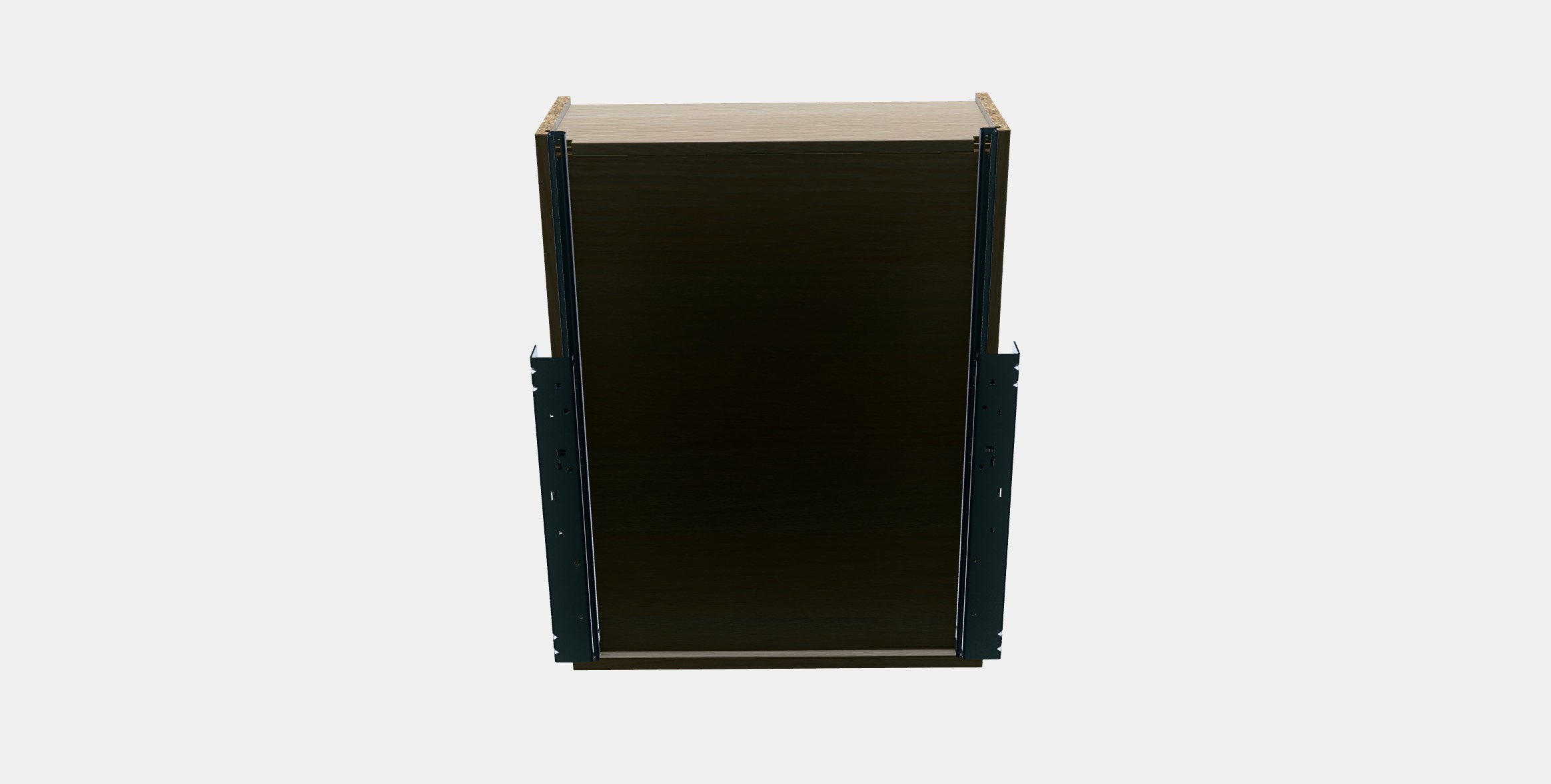 KOMPLEMENT Drawer with glass front 3 Low-poly 3D model_6