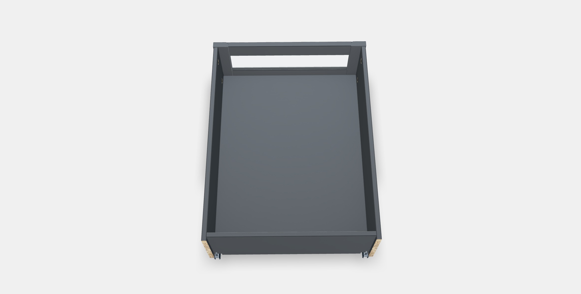 KOMPLEMENT Drawer with framed glass front 2 Low-poly 3D model_5