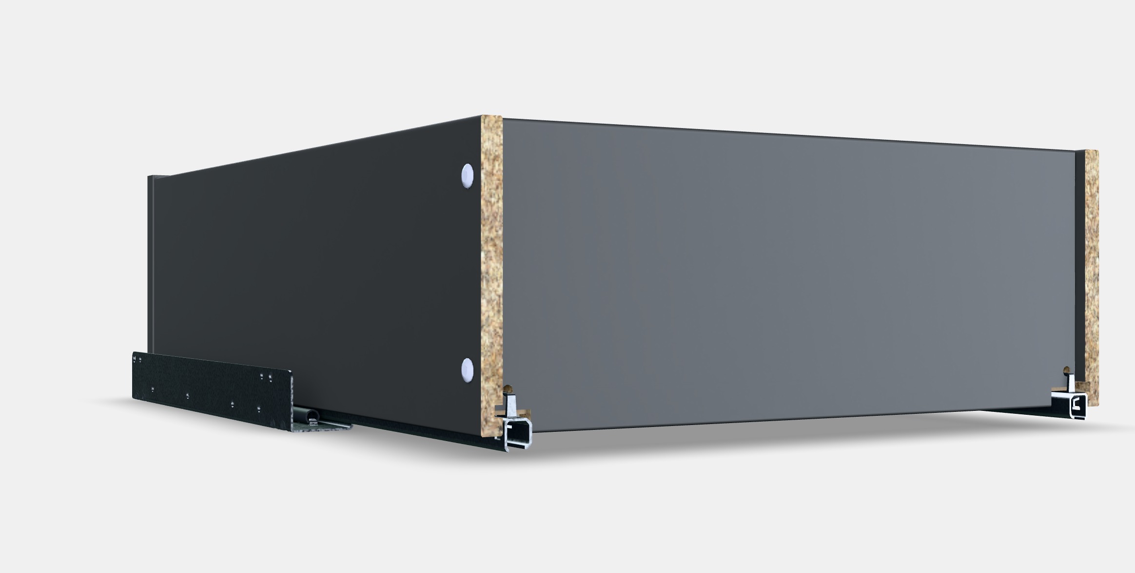 KOMPLEMENT Drawer with framed glass front 2 Low-poly 3D model_6