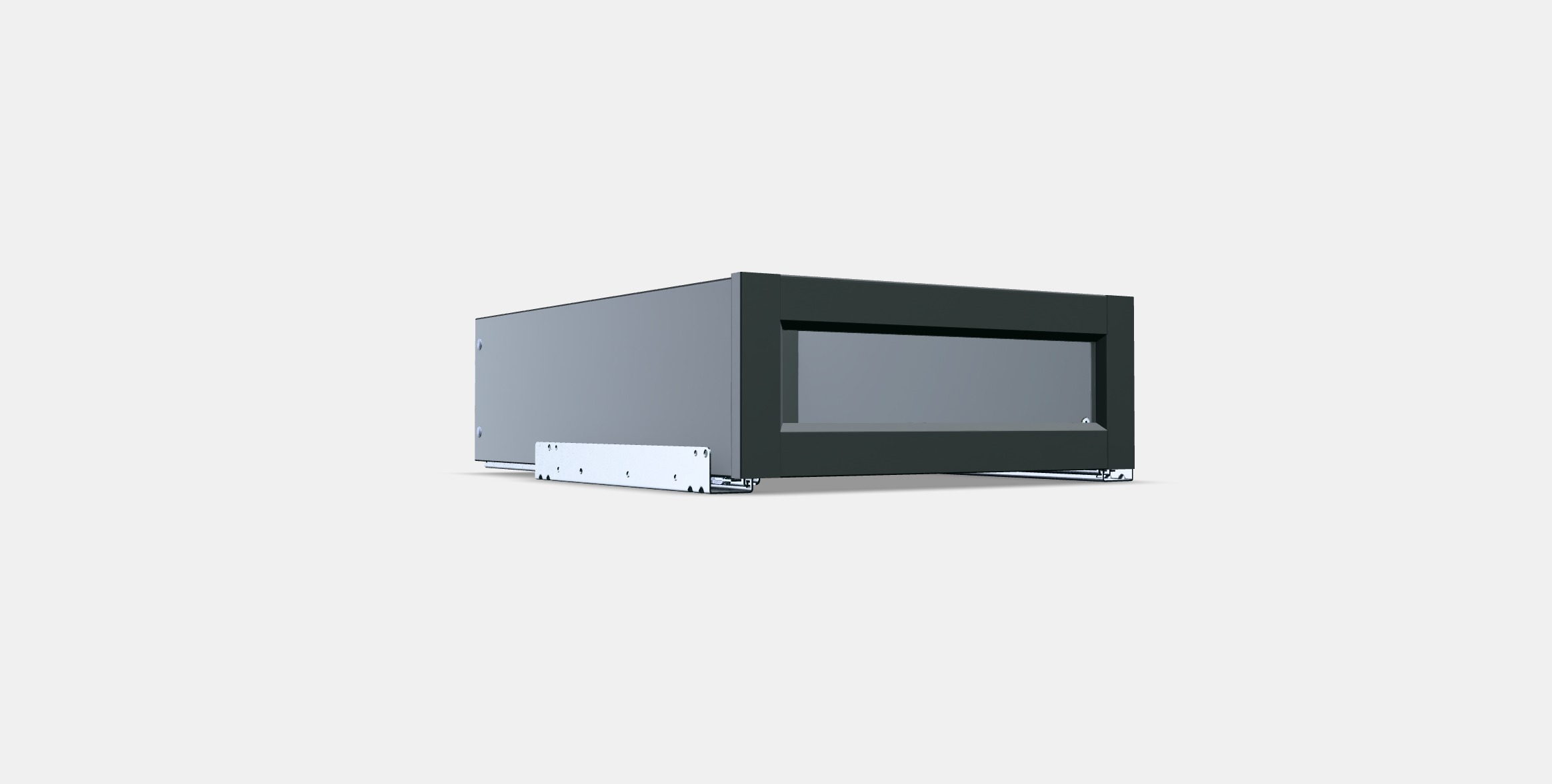 KOMPLEMENT Drawer with framed glass front 2 Low-poly 3D model_4