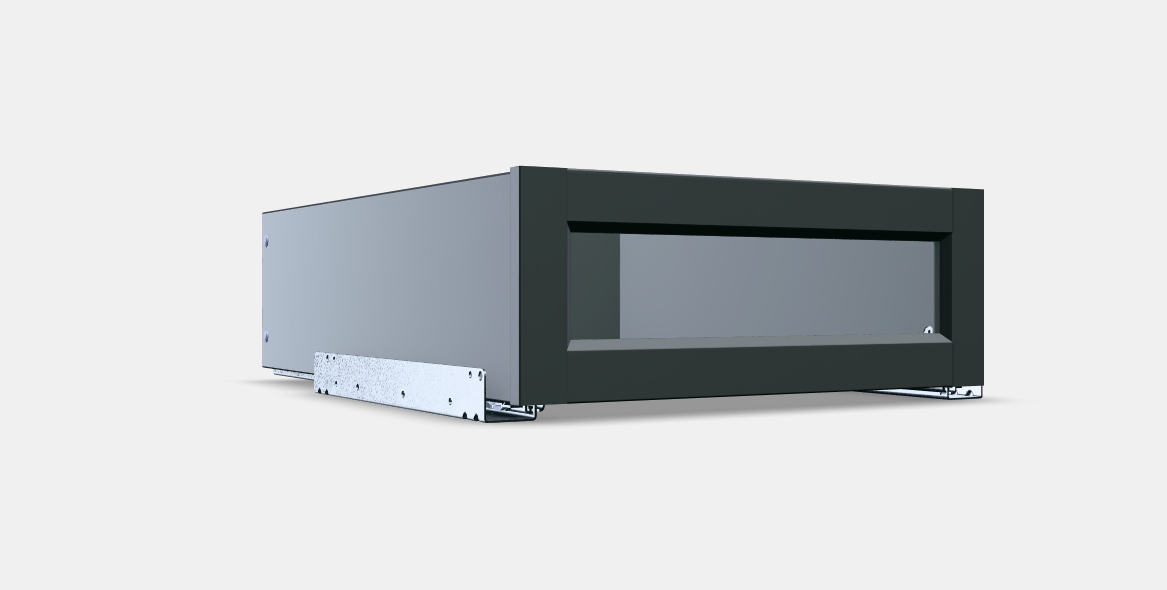 KOMPLEMENT Drawer with framed glass front 2 Low-poly 3D model_10