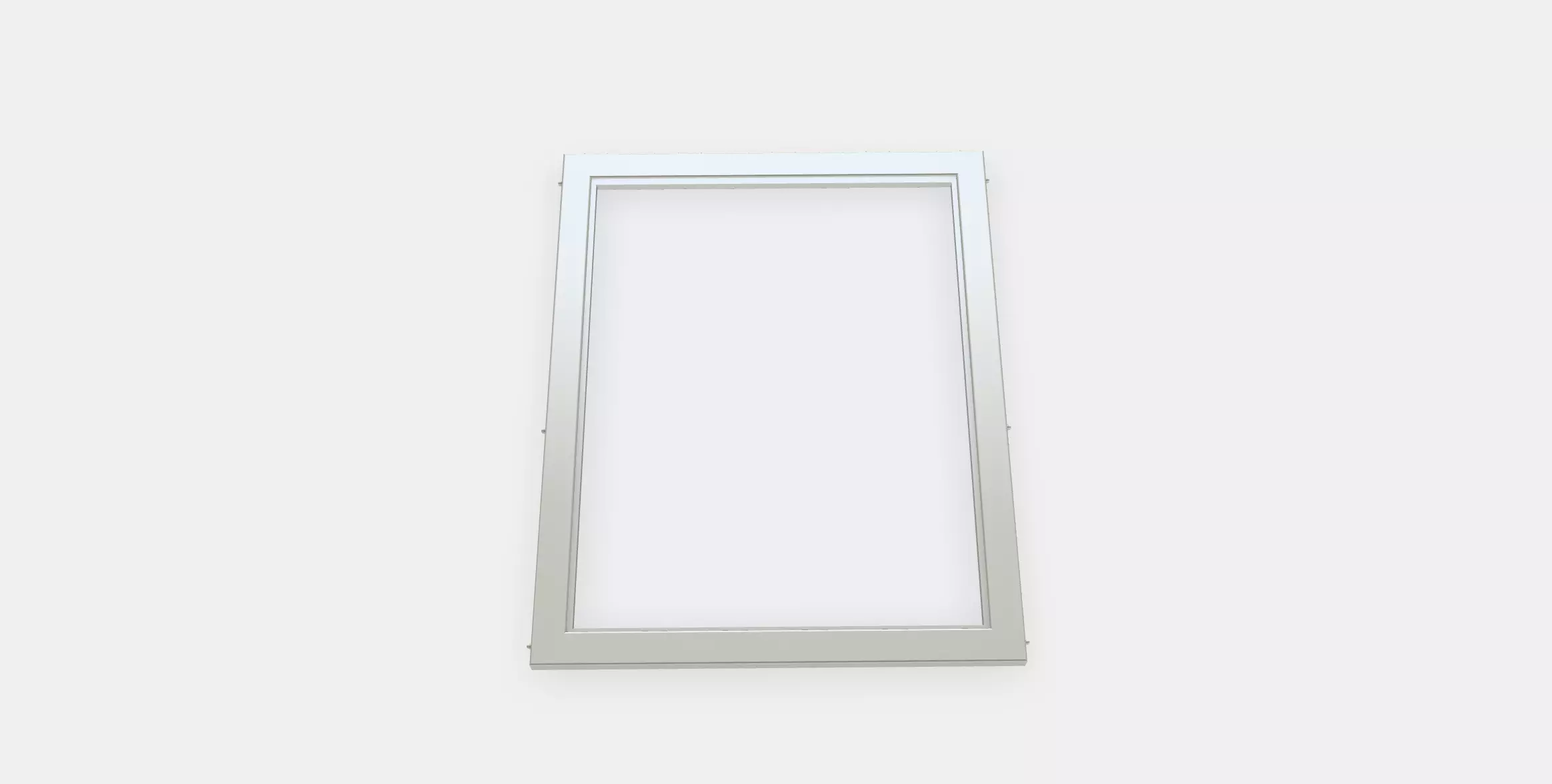 KOMPLEMENT Glass shelf 7 Low-poly 3D model_0