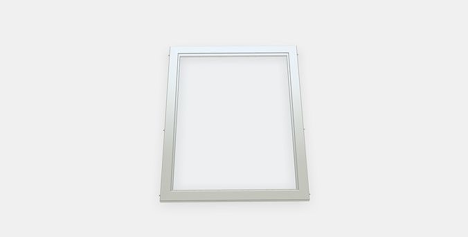 KOMPLEMENT Glass shelf 7 Low-poly 3D model