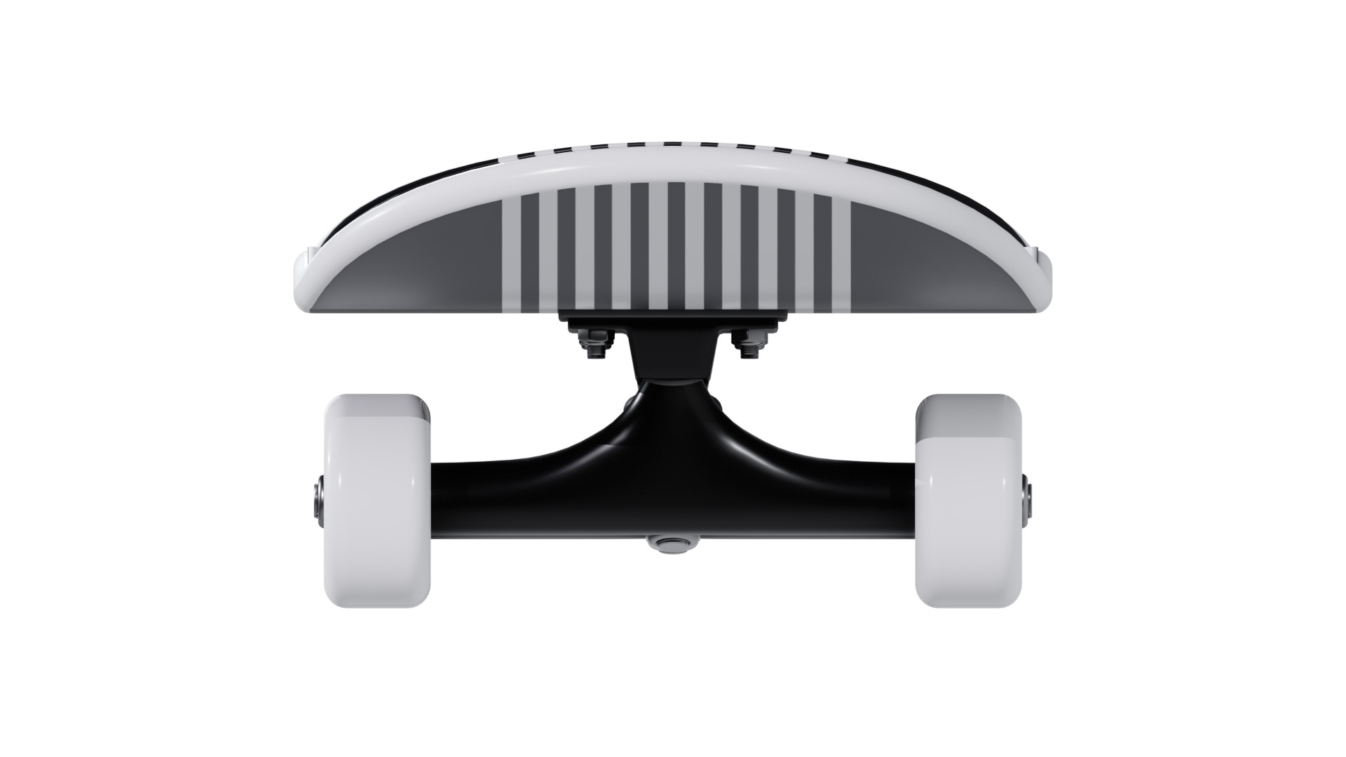 Skateboard Low-poly 3D model_8