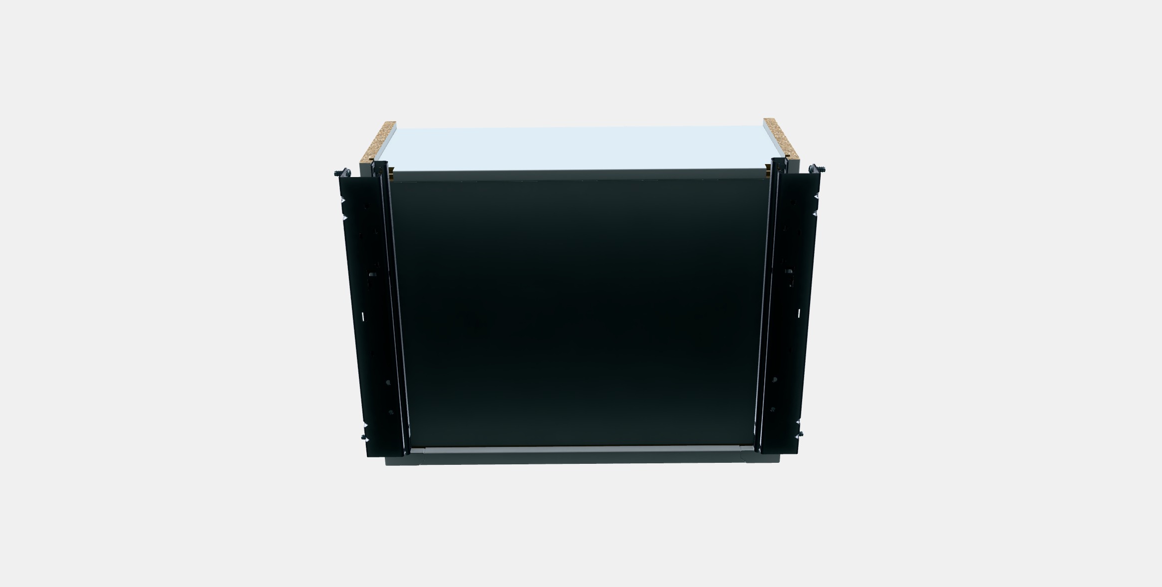 KOMPLEMENT Drawer with framed glass front 3 Low-poly 3D model_6