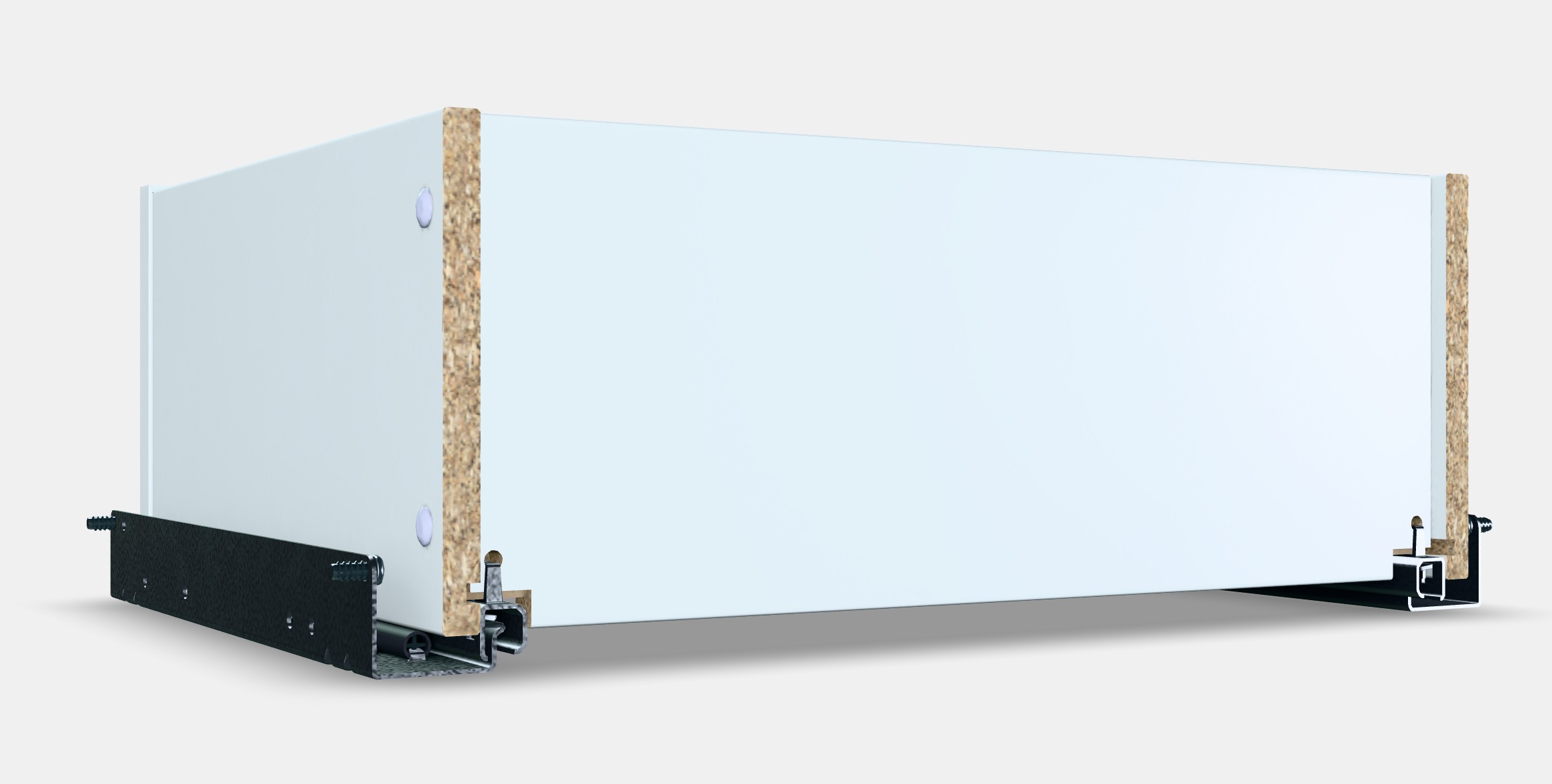 KOMPLEMENT Drawer with framed glass front 3 Low-poly 3D model_4