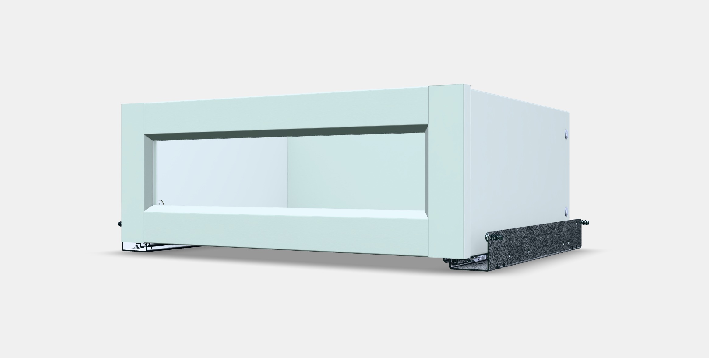 KOMPLEMENT Drawer with framed glass front 3 Low-poly 3D model_13