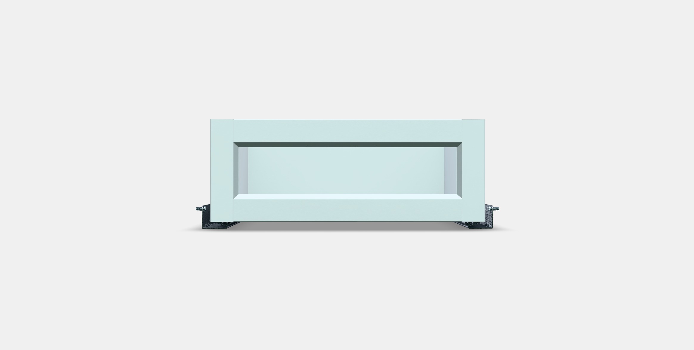KOMPLEMENT Drawer with framed glass front 3 Low-poly 3D model_9