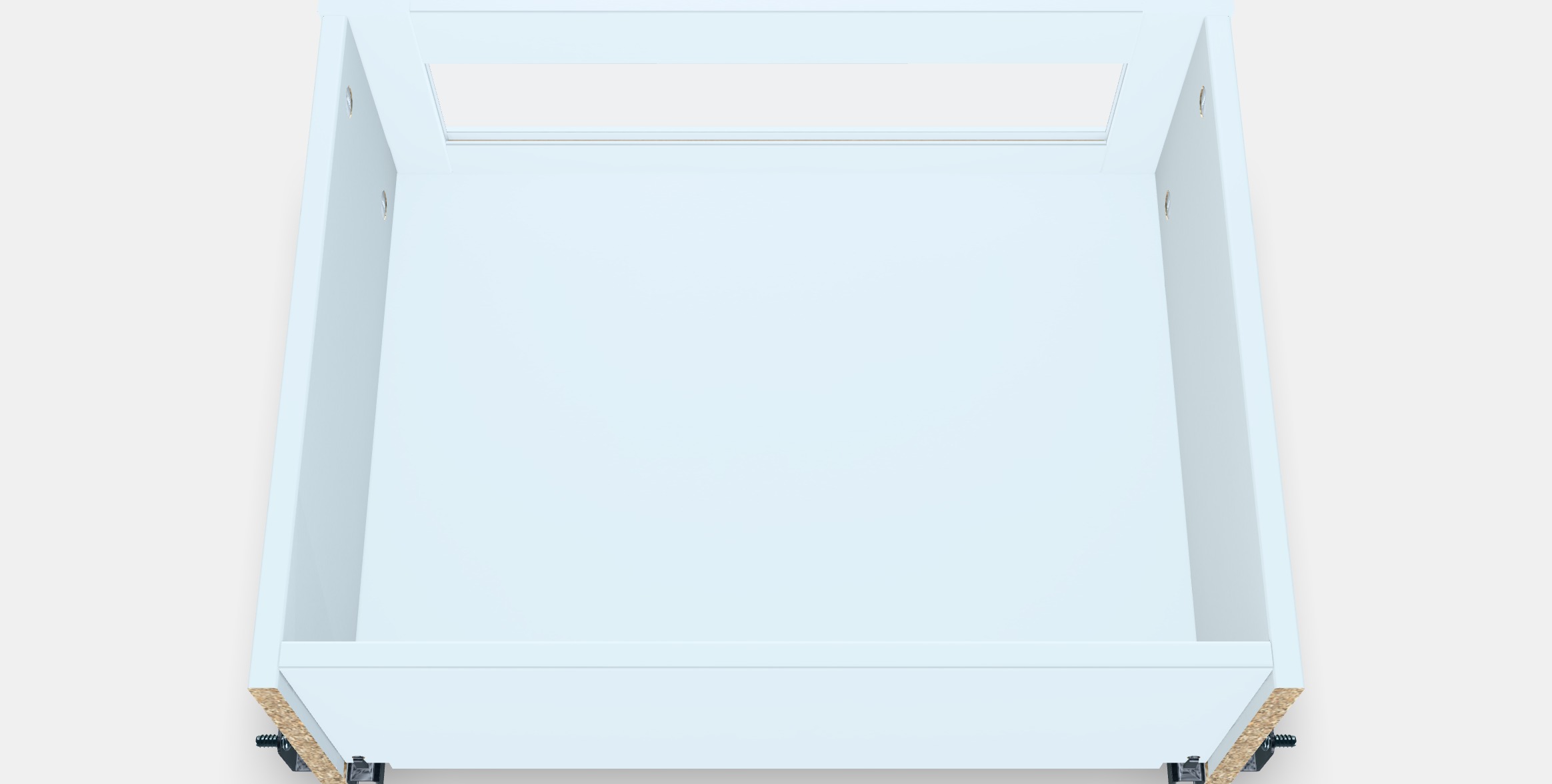 KOMPLEMENT Drawer with framed glass front 3 Low-poly 3D model_3