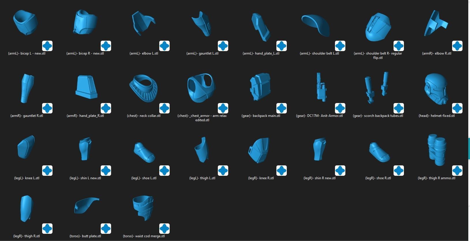 RC-1262 Commando Scorch One12 Scale Custom Files 3D print model_1