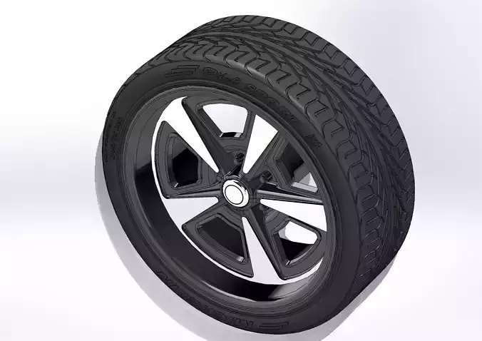 Custom wheels US Mags TransAm for your scale model