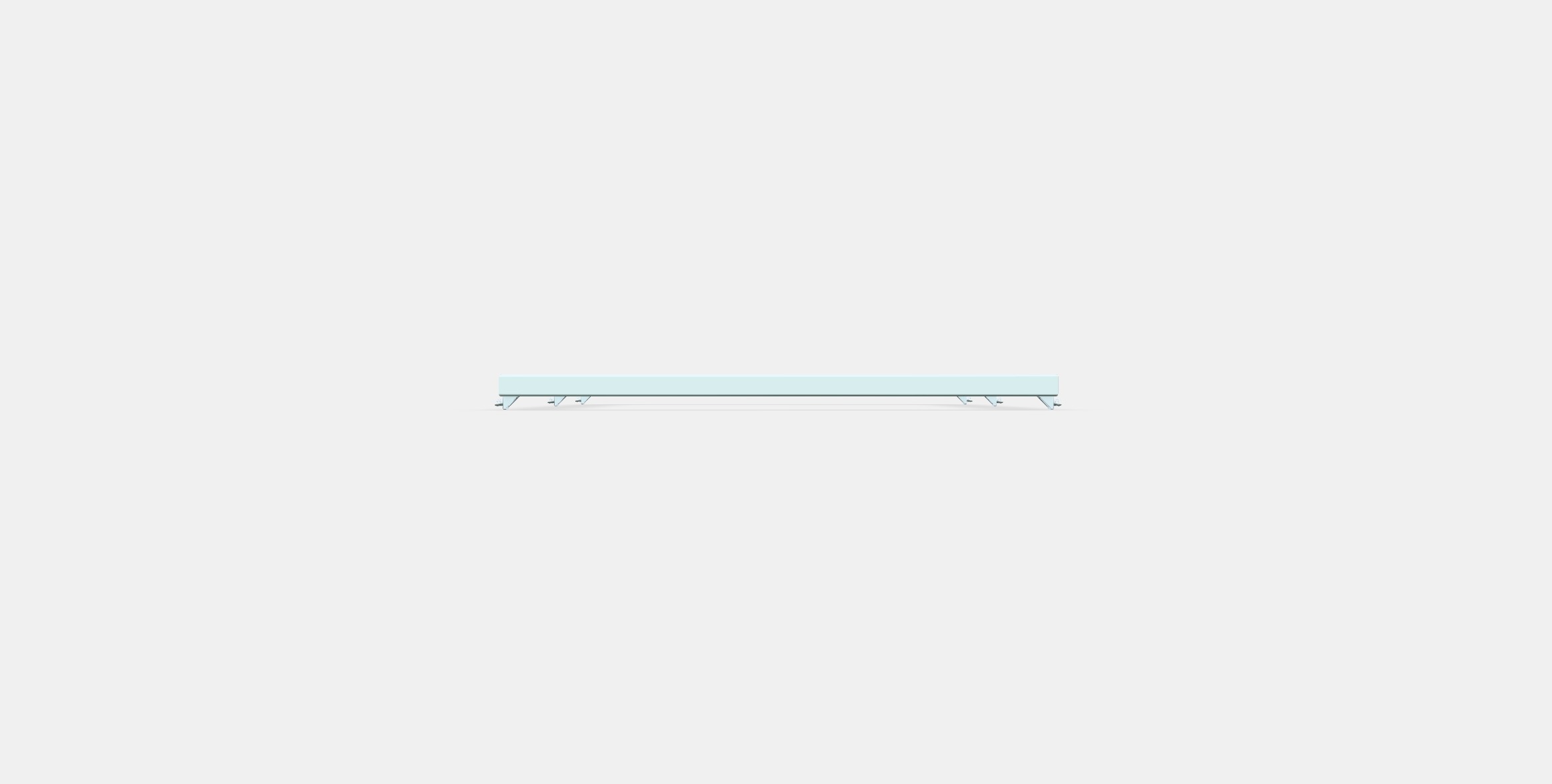 KOMPLEMENT Glass shelf 8 Low-poly 3D model_10
