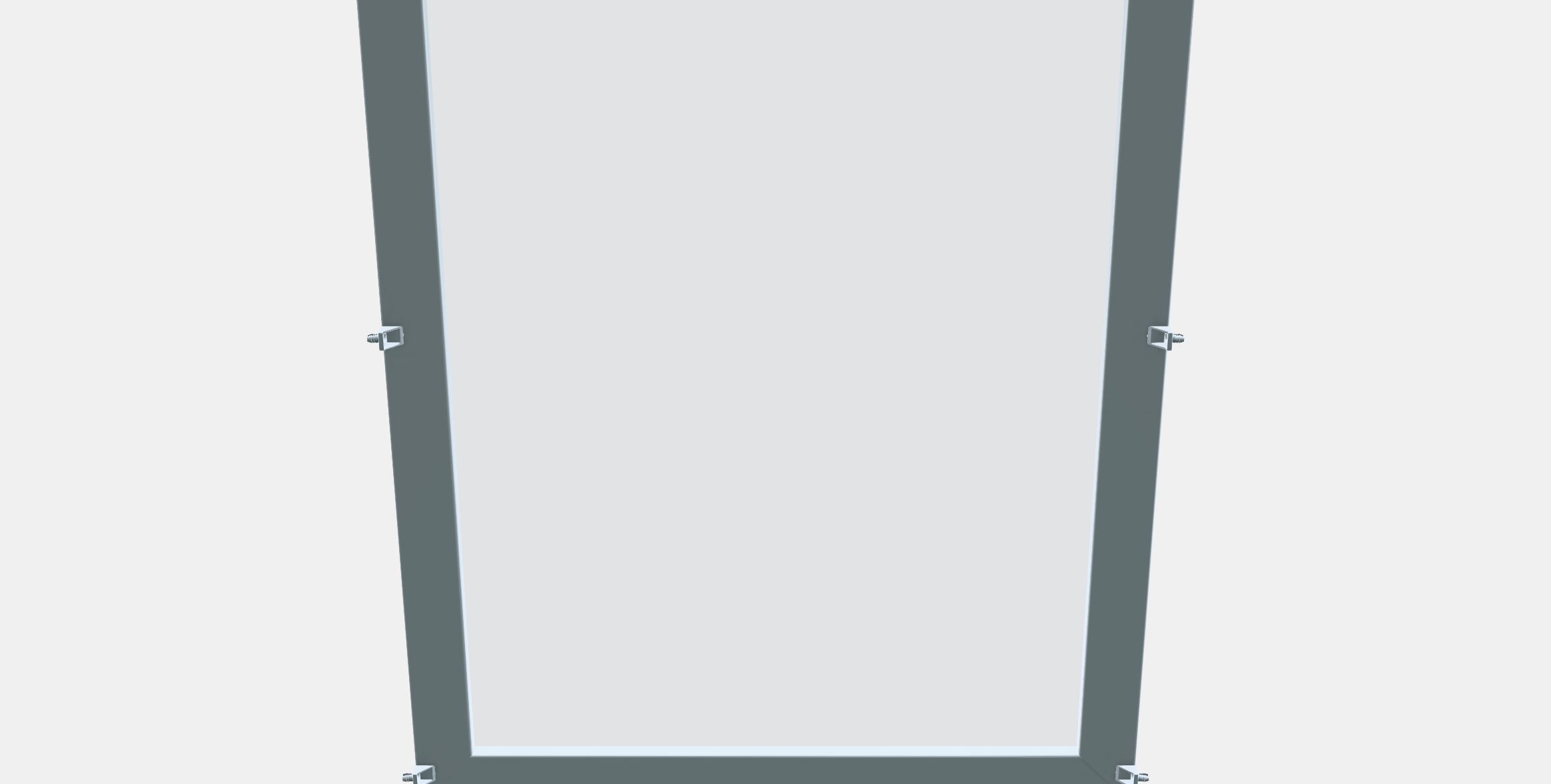 KOMPLEMENT Glass shelf 8 Low-poly 3D model_8