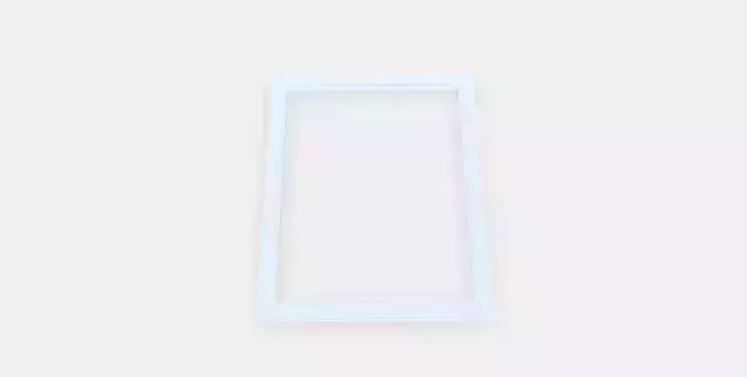KOMPLEMENT Glass shelf 8 Low-poly 3D model