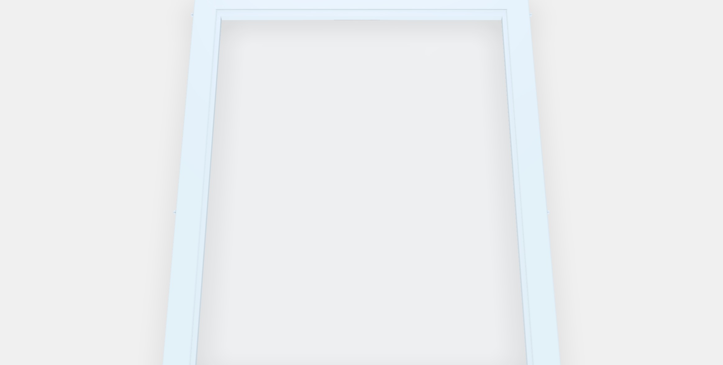 KOMPLEMENT Glass shelf 8 Low-poly 3D model_4