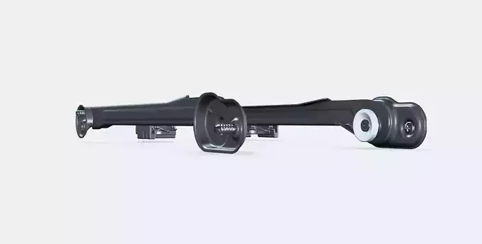 KOMPLEMENT Pull-out rail for baskets Low-poly 3D model