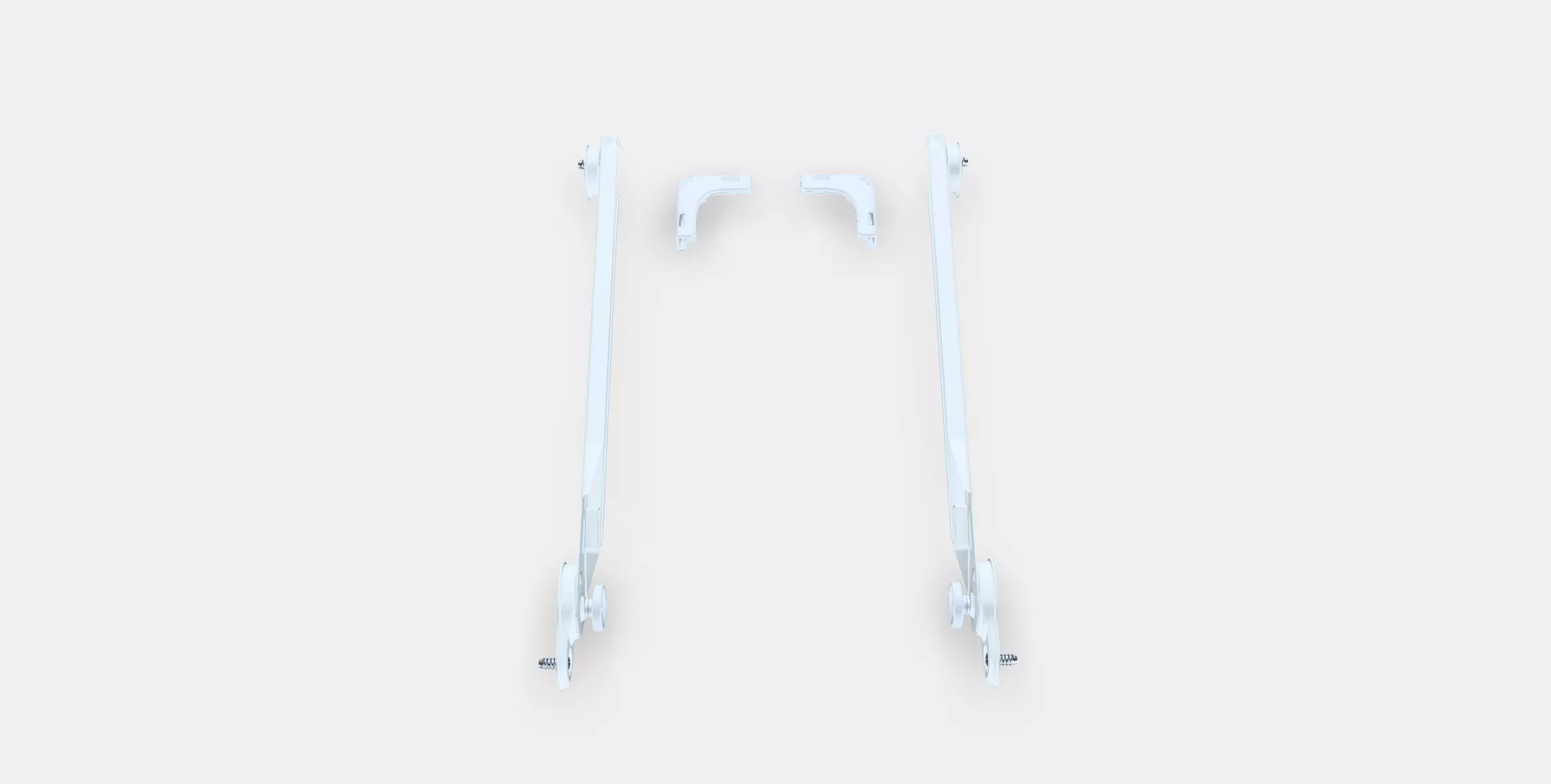 KOMPLEMENT Pull-out rail for baskets 1 Low-poly 3D model_0