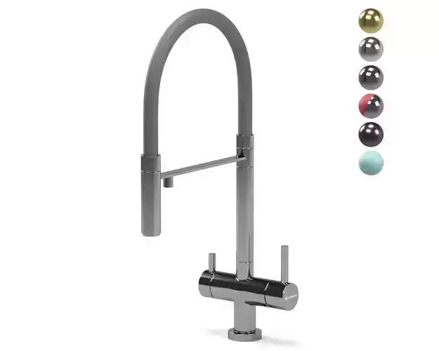 OMOIKIRI kitchen faucet - Kanto 3D model