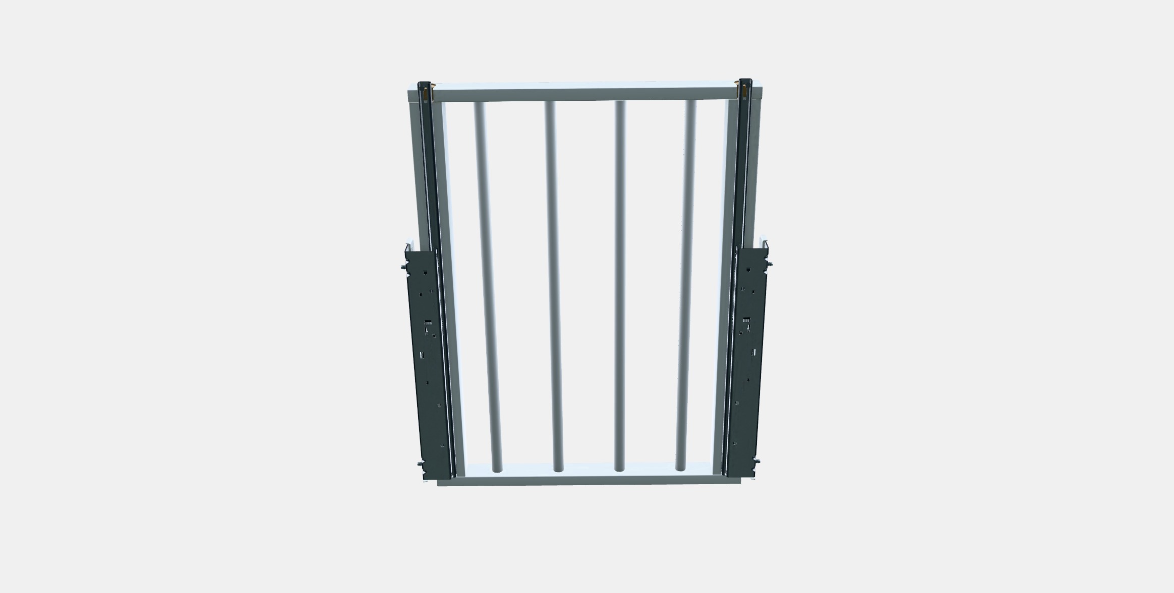 KOMPLEMENT Pull-out trouser hanger 3 Low-poly 3D model_7