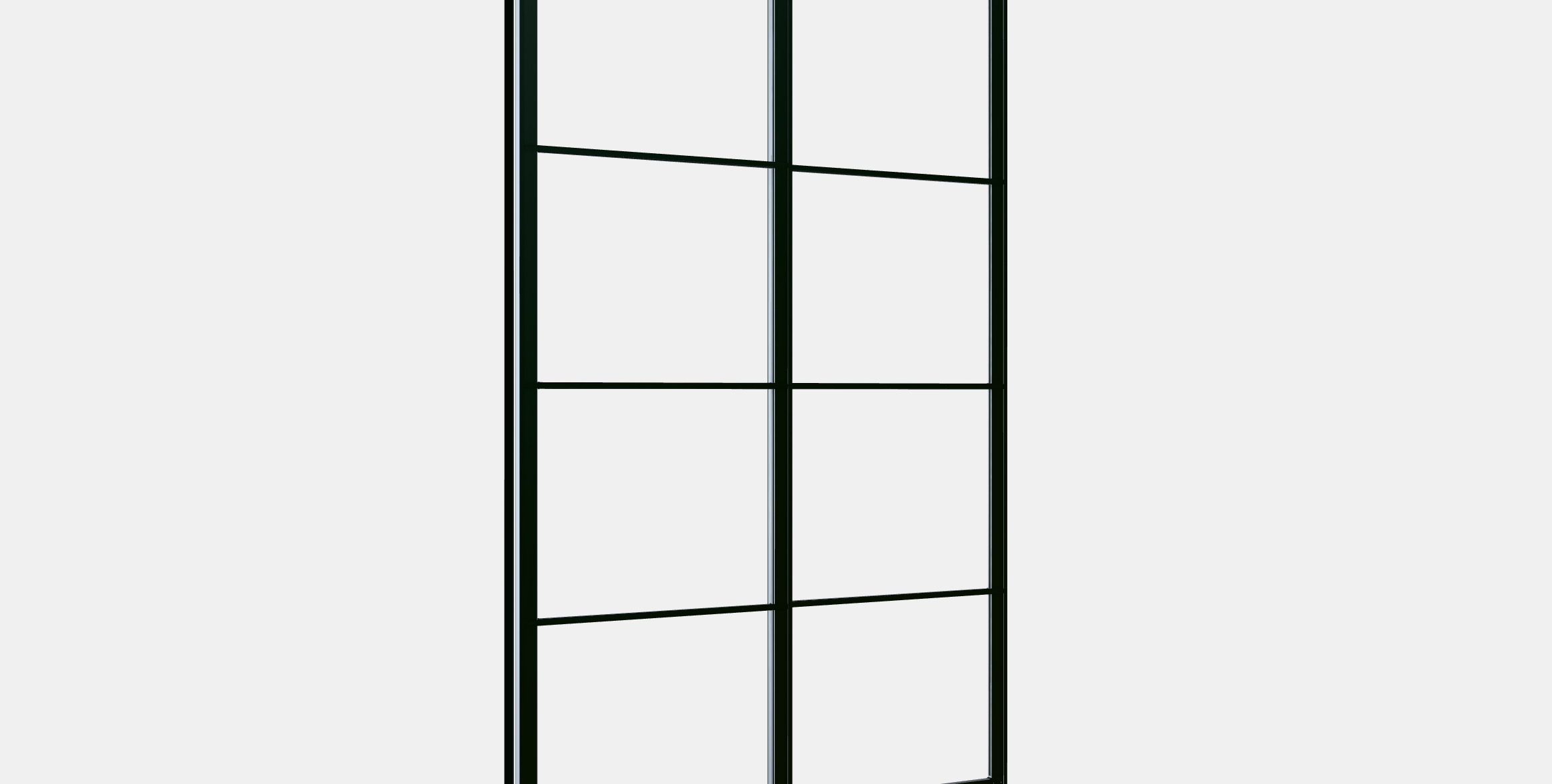 PAX Pair of sliding door frames w rail 2 Low-poly 3D model_9