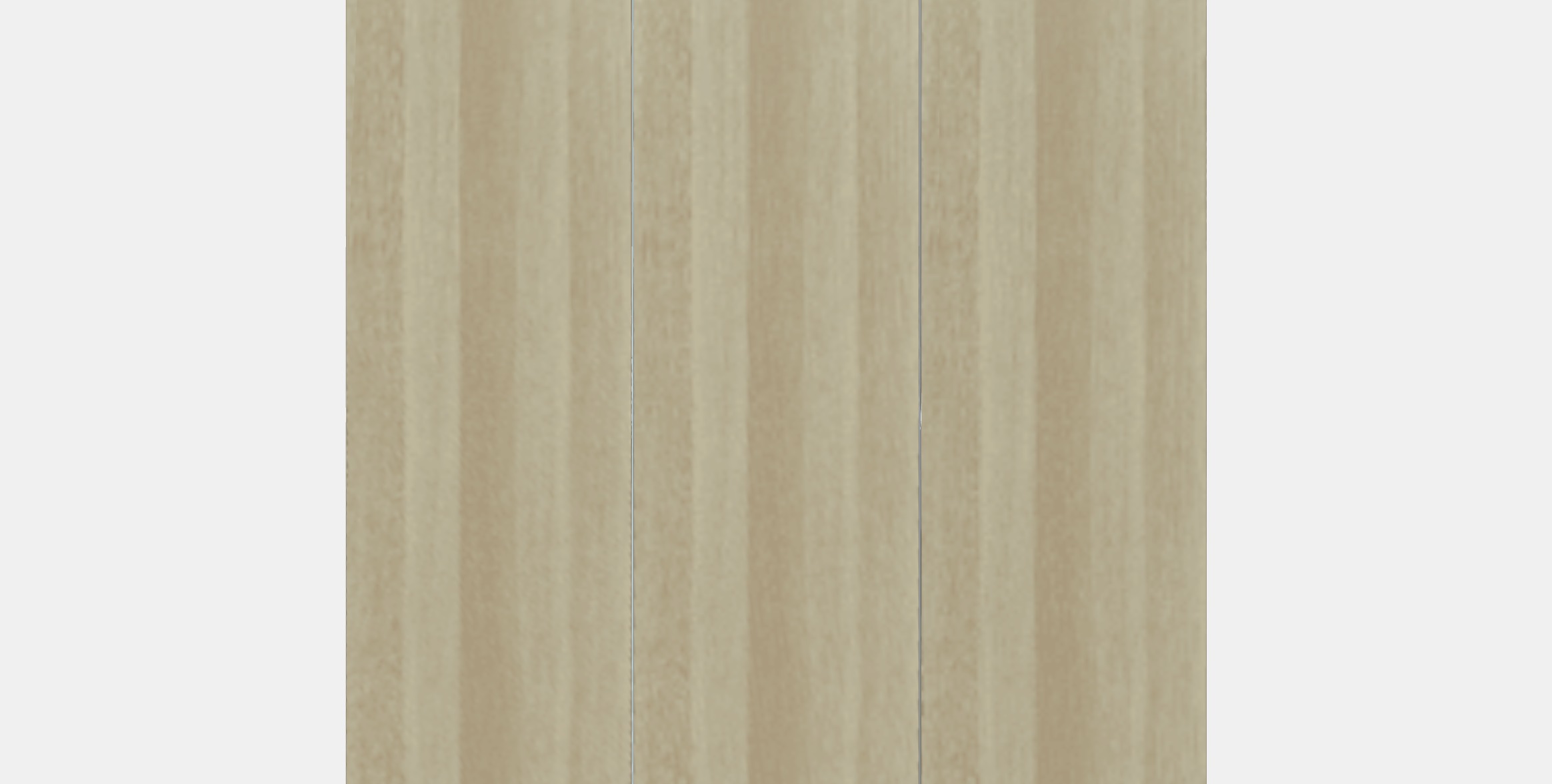 PAX - FORSAND Wardrobe combination 6 Low-poly 3D model_12