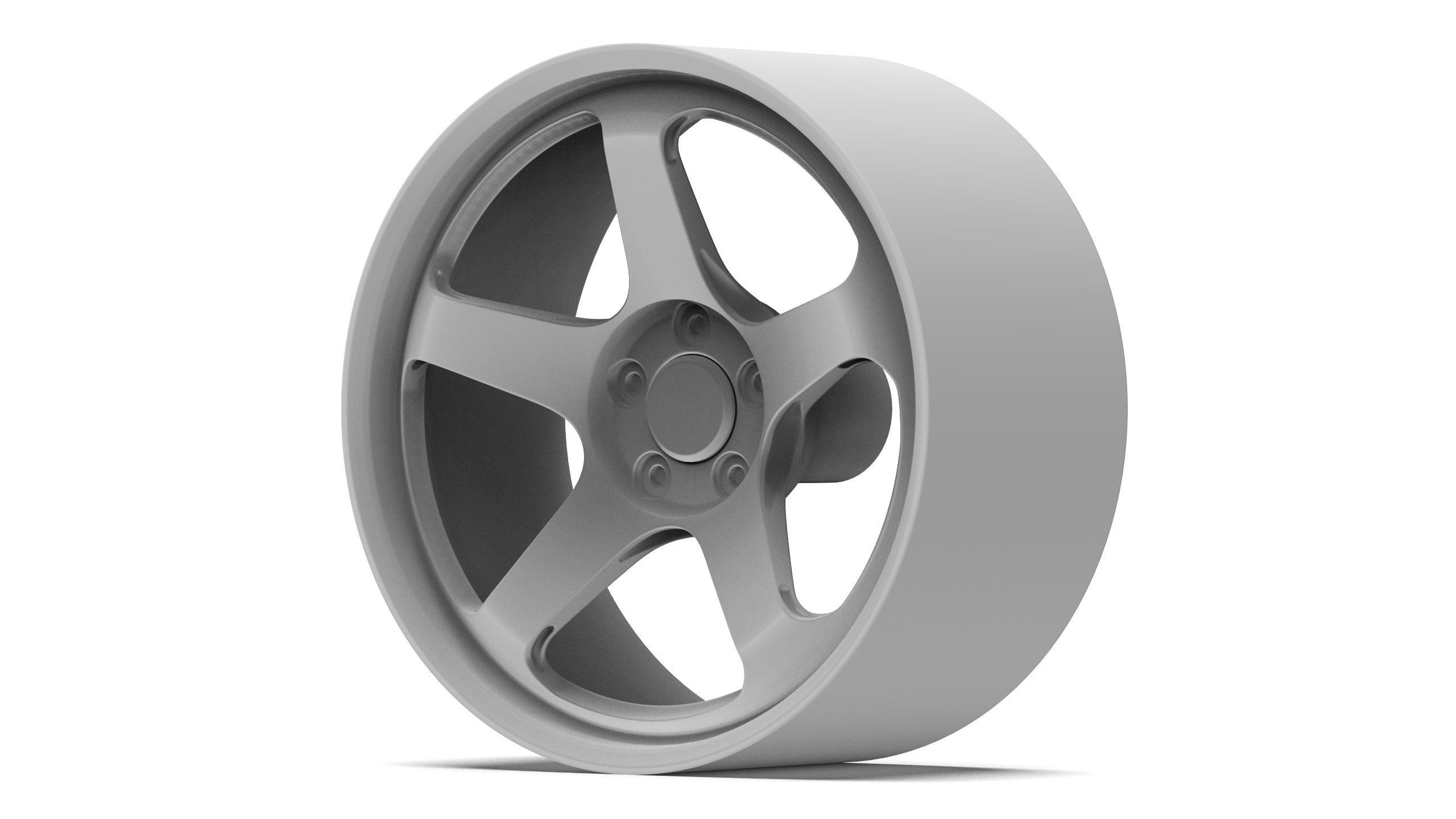 Yokohama Advan GT Premium 3D Print 1-24 Scale  3D print model_5