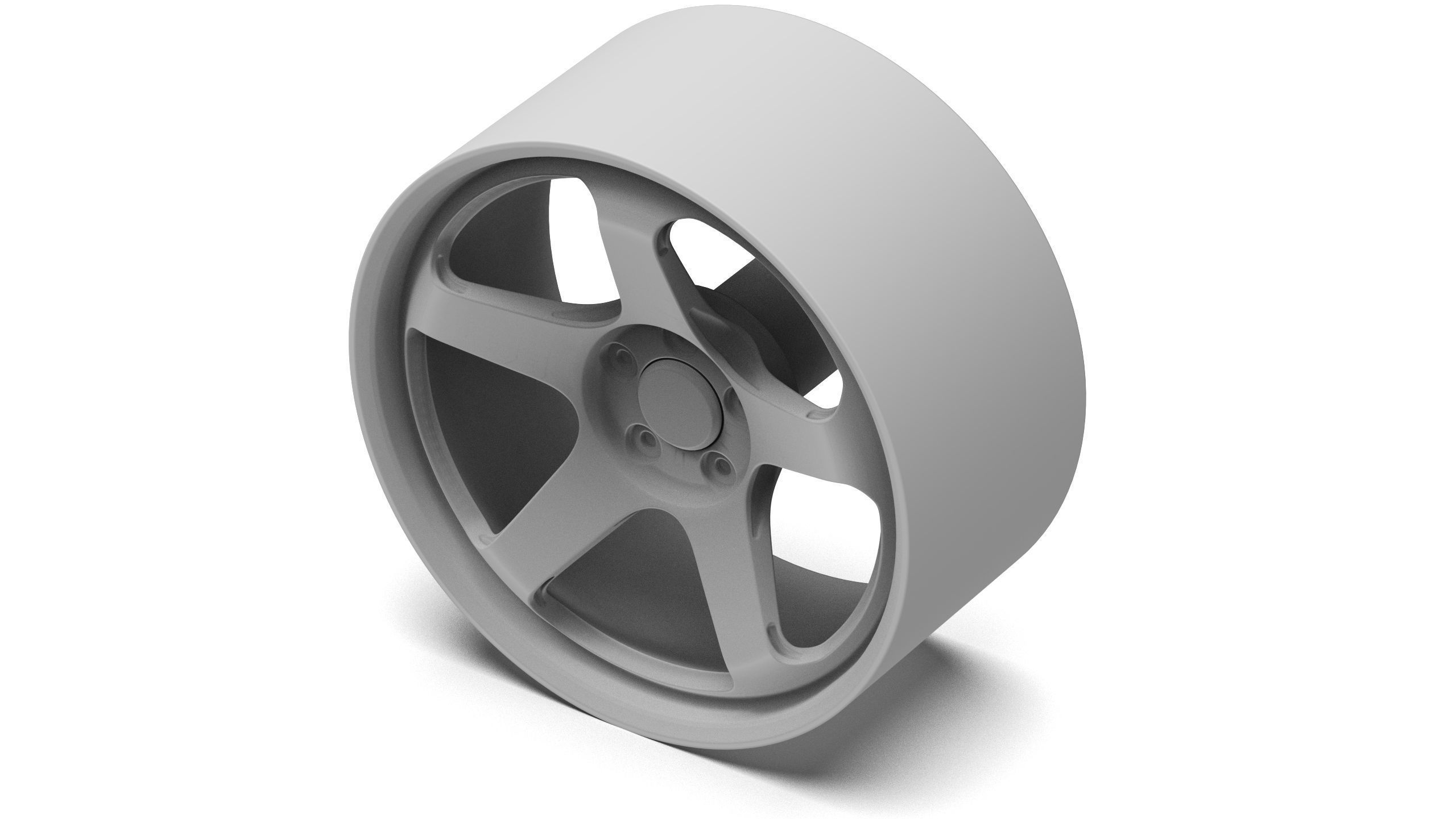 Yokohama Advan GT Premium 3D Print 1-24 Scale  3D print model_7