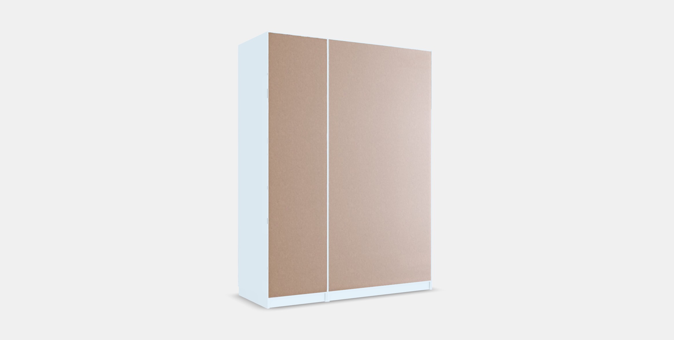 PAX - FORSAND Wardrobe 11 Low-poly 3D model_16