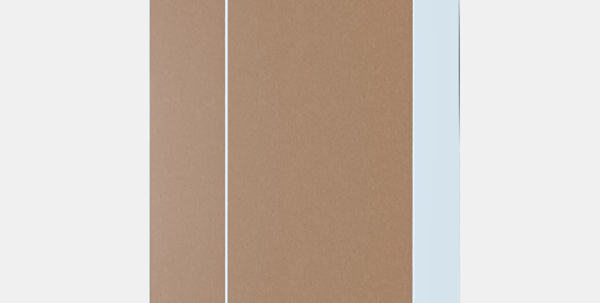 PAX - FORSAND Wardrobe 11 Low-poly 3D model_9