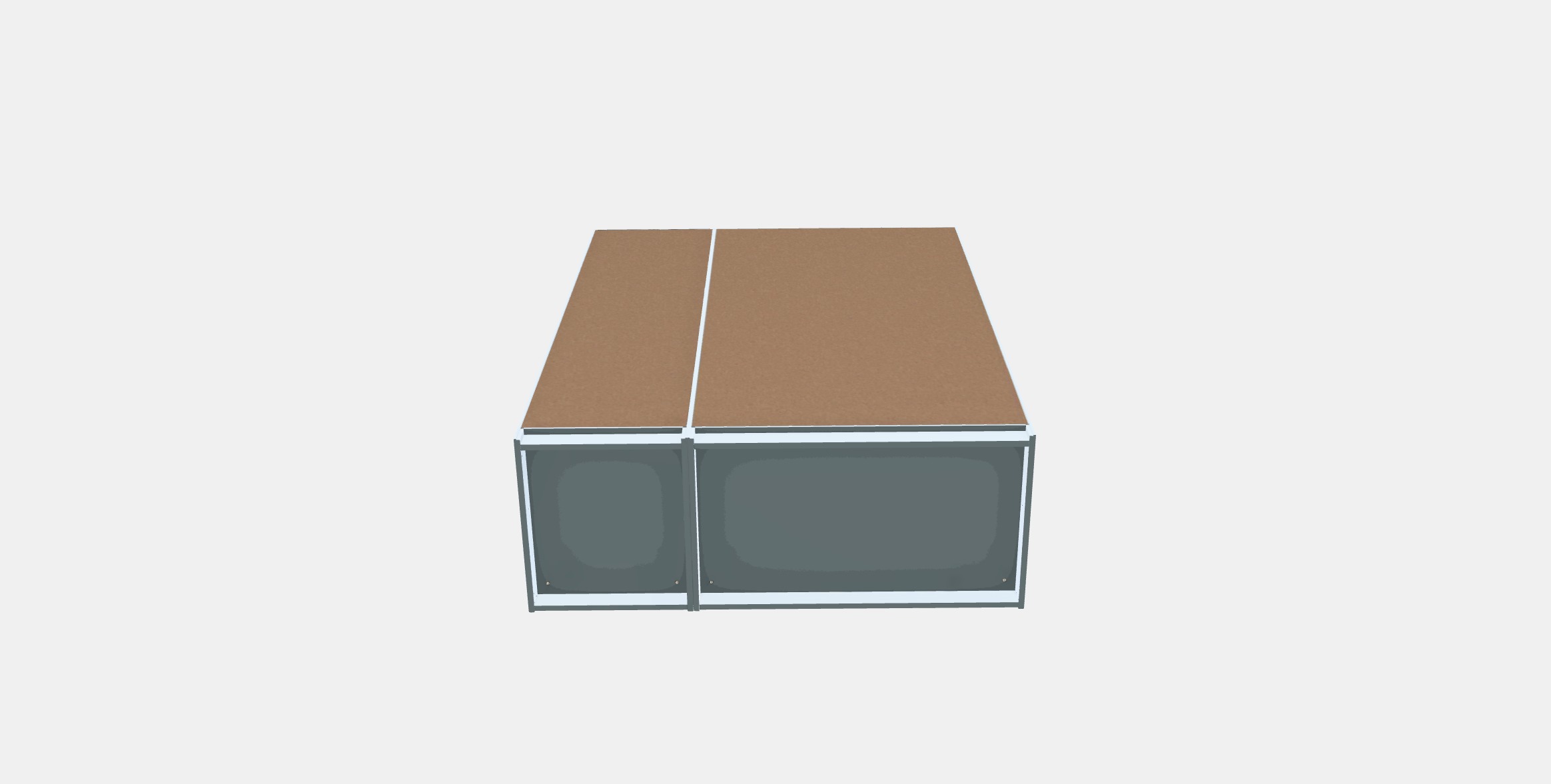 PAX - FORSAND Wardrobe 11 Low-poly 3D model_6