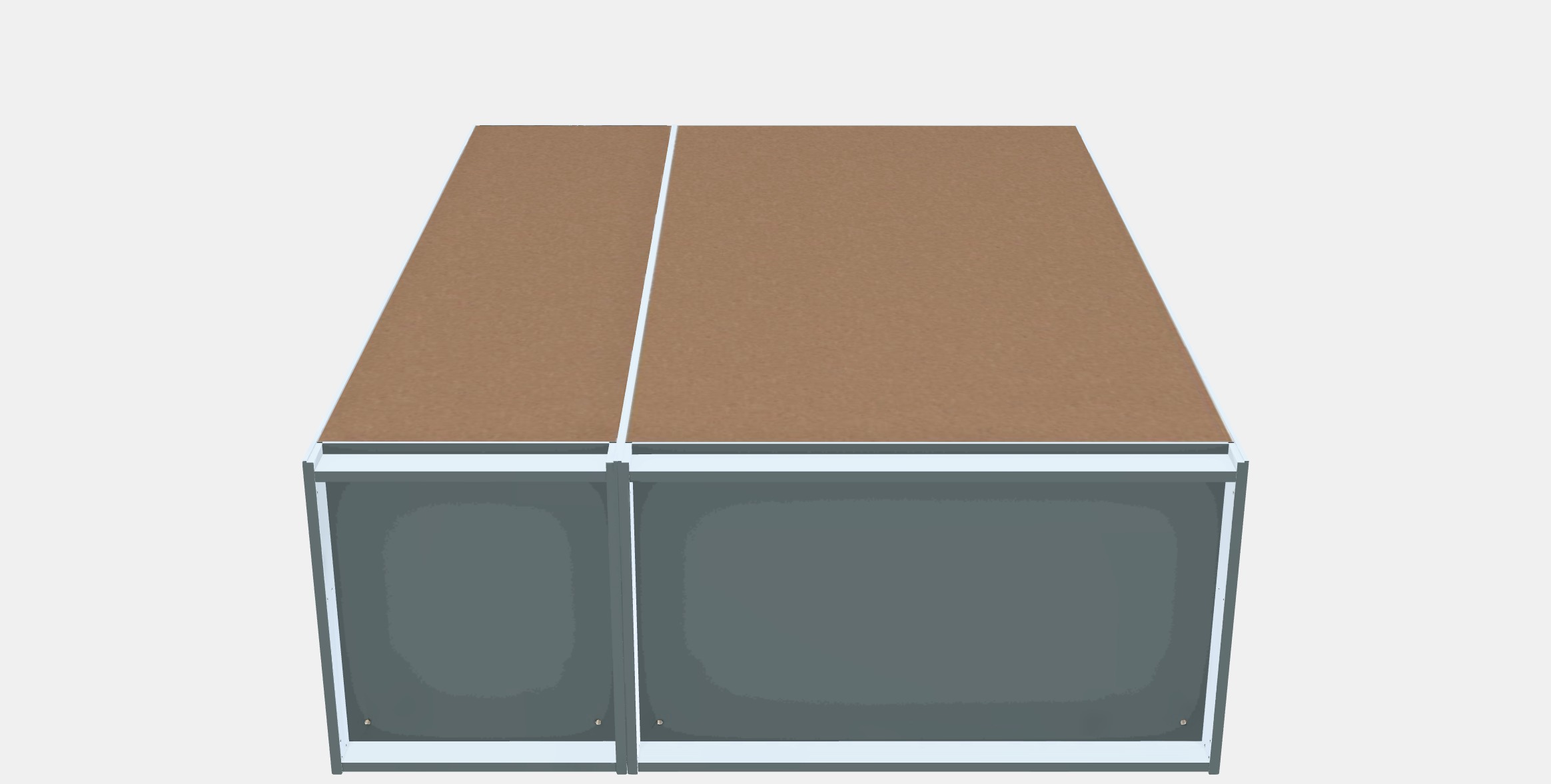 PAX - FORSAND Wardrobe 11 Low-poly 3D model_7