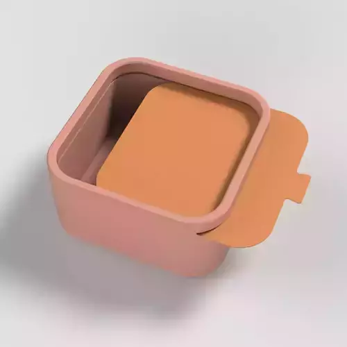 Printable Box with Sliding Lid 3D print model