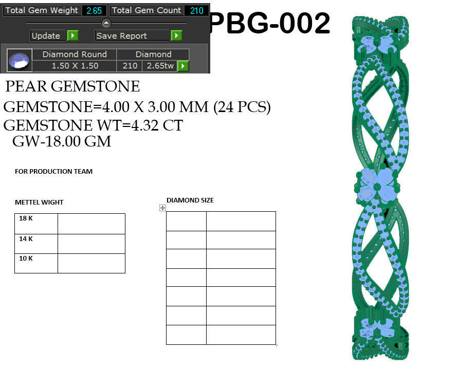 Bracelate Free 3D print model_1