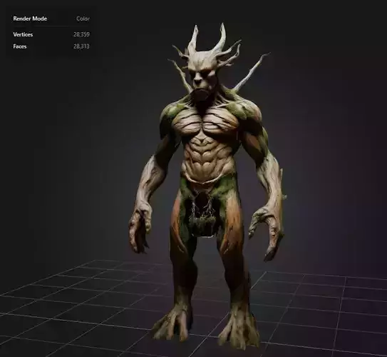 humanoid trent monster