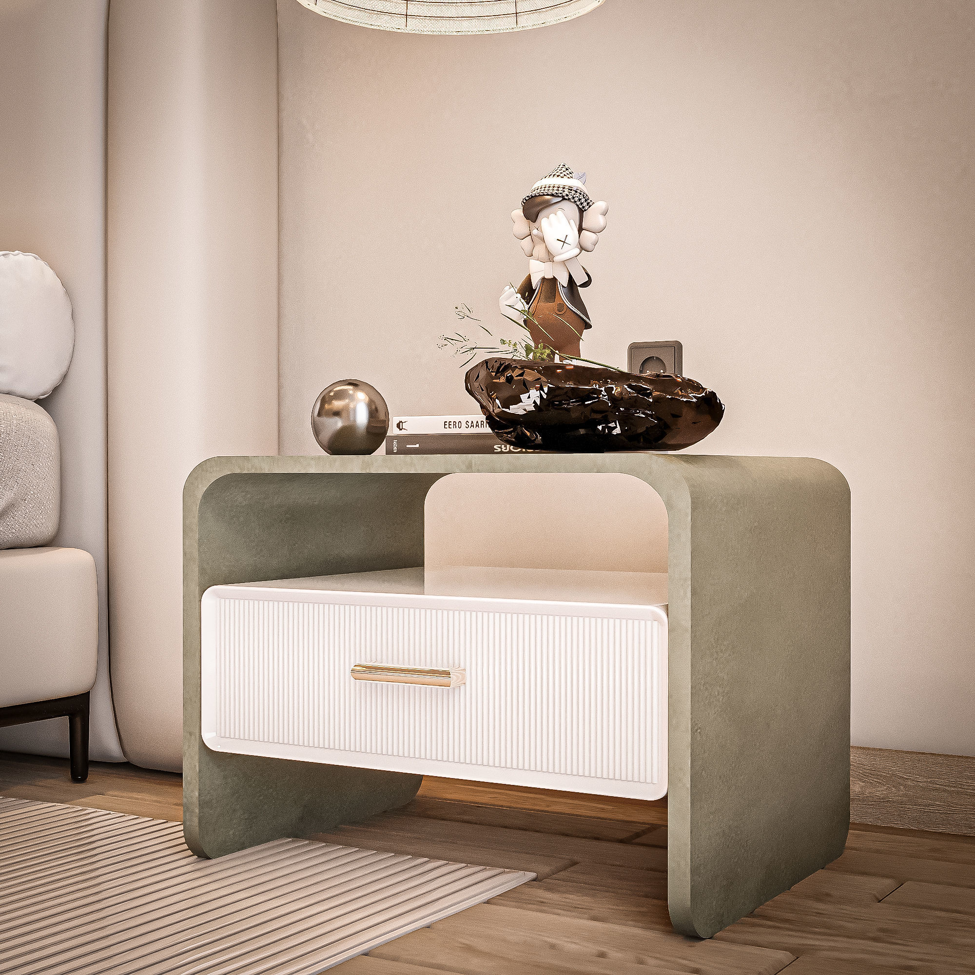 Bedside table  3D model 3D model_2